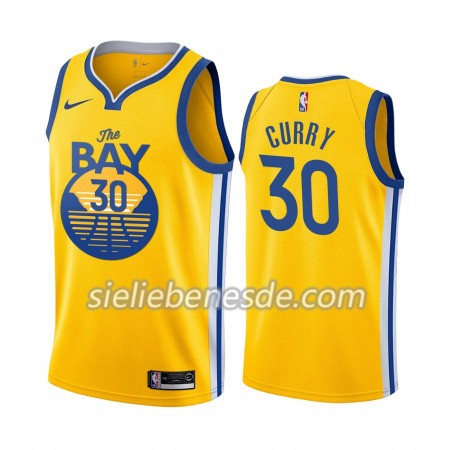 Herren NBA Golden State Warriors Trikot Stephen Curry 30 Nike 2019-2020 Statement Edition Swingman
